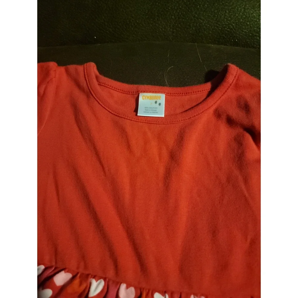 Gymboree valentine's‎ day tiered heart dress size 7